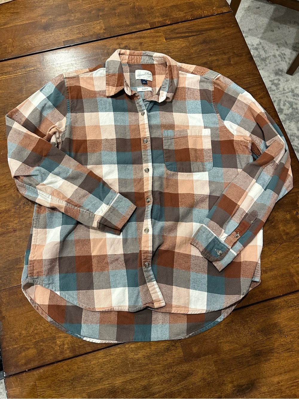 Universal Thread Relaxed Fit Flannel